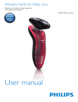 Philips wet and dry shaver RQ1160/21 Benutzerhandbuch