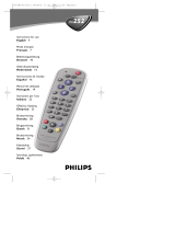Philips RU252 Benutzerhandbuch