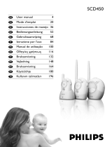 Philips Analogue baby monitor SCD450/79 Benutzerhandbuch