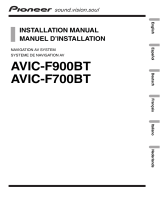 Pioneer AVIC F700 BT Benutzerhandbuch