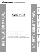 Pioneer AVIC HD3 Bedienungsanleitung
