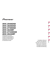 Pioneer AVIC Z830 DAB Installationsanleitung
