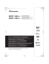 Pioneer BDP-180-K Benutzerhandbuch