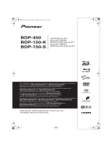 Pioneer BDP 450 Benutzerhandbuch