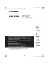 Pioneer BDP X300 Benutzerhandbuch