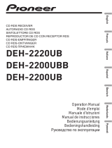 Pioneer DEH-2200UB Benutzerhandbuch