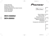 Pioneer DEH-X3600UI Benutzerhandbuch