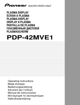 Pioneer PDP-42MVE1 Benutzerhandbuch