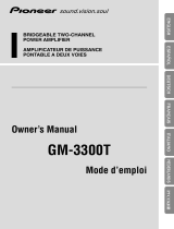 Pioneer GM-3300T Benutzerhandbuch