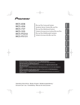 Pioneer MCS-434 Benutzerhandbuch