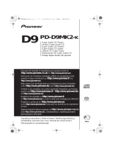 Pioneer PD-D9MK2-K Bedienungsanleitung