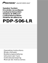 Pioneer PDP-S06-LR Benutzerhandbuch
