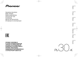 Pioneer PL30 Benutzerhandbuch