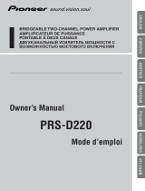 Pioneer PRS-D220 Benutzerhandbuch