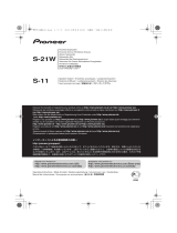 Pioneer S-21W Benutzerhandbuch