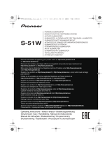 Pioneer s 51 w Benutzerhandbuch