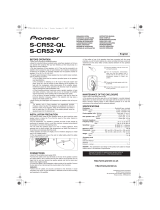 Pioneer S-CR52-QL Benutzerhandbuch