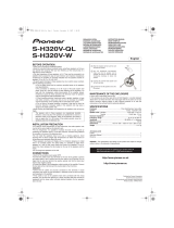 Pioneer S-H320V-W Benutzerhandbuch