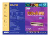 Plextor PX-712A/T3/PX-DVD+R8PP5/PLUS2 Datenblatt