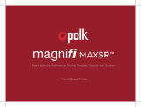 Polk Audio MagniFi MAX SR Benutzerhandbuch