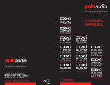 Polk Audio DXI1000 Benutzerhandbuch