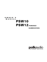 Polk Audio PSW10 Bedienungsanleitung