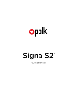 Polk Mono Signa S2 Benutzerhandbuch