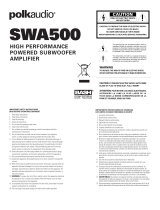 Polk Audio SWA500 Benutzerhandbuch