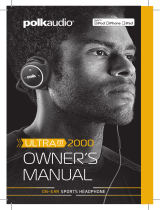 Polk Audio UltraFit 2000 Benutzerhandbuch