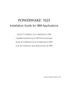 Powerware 5125 P33 Installationsanleitung