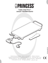 Princess Table Chef Pro 102310 Benutzerhandbuch