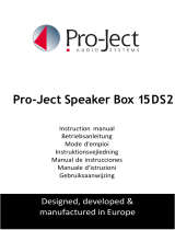 Pro-Ject Speaker Box 15 DS2 Benutzerhandbuch