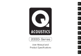 Q Acoustics 2070Si Benutzerhandbuch