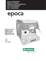 Rancilio EPOCA 2GR. E Benutzerhandbuch