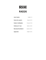 Rane RAD26 Benutzerhandbuch