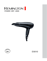 Remington D3010 Bedienungsanleitung
