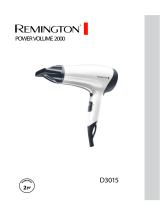Remington D3015 Power Volume 2000 Bedienungsanleitung