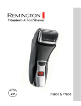 Remington F7800 Bedienungsanleitung