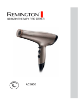 Remington Keratin Therapy Pro Dryer AC8000 Benutzerhandbuch