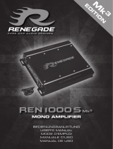 Renegade REN1000S Mk3 Benutzerhandbuch