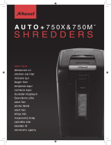 Rexel Auto+ 750X Benutzerhandbuch