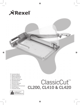 Rexel ClassicCut CL420 Benutzerhandbuch