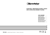 Roadstar CDR-4200MP Bedienungsanleitung