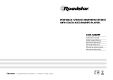 Roadstar CDR-4230MP Bedienungsanleitung