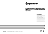 Roadstar CDR-4500U Benutzerhandbuch