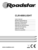 Roadstar CLR-600/LIGHT Benutzerhandbuch