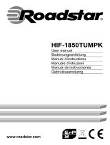 Roadstar HIF-1850TUMPK Benutzerhandbuch