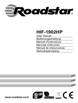 Roadstar HIF-1902HP Benutzerhandbuch