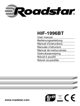 Roadstar HIF-1996BT Benutzerhandbuch