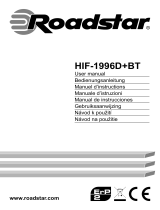 Roadstar HIF-1996D+BT Benutzerhandbuch